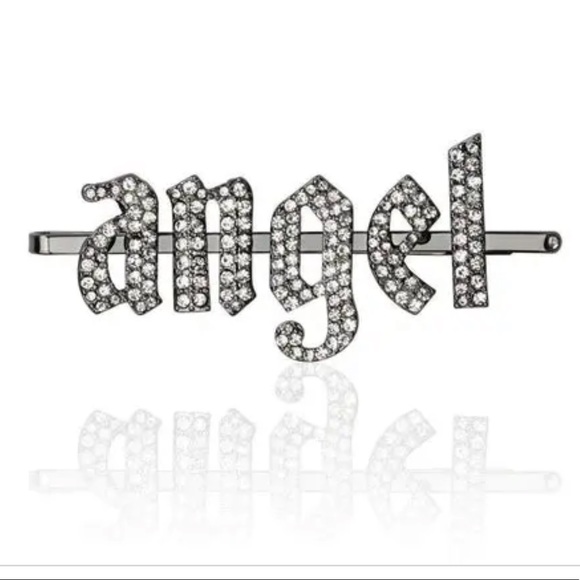 NWT Kitsch “Angel” Rhinestone Bobby Pin - Picture 1 of 3